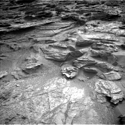 Nasa's Mars rover Curiosity acquired this image using its Left Navigation Camera on Sol 3469, at drive 274, site number 95