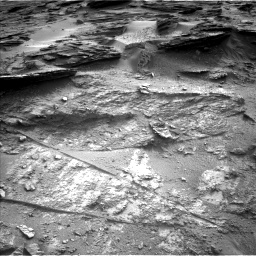 Nasa's Mars rover Curiosity acquired this image using its Left Navigation Camera on Sol 3469, at drive 322, site number 95