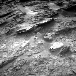 Nasa's Mars rover Curiosity acquired this image using its Left Navigation Camera on Sol 3469, at drive 352, site number 95