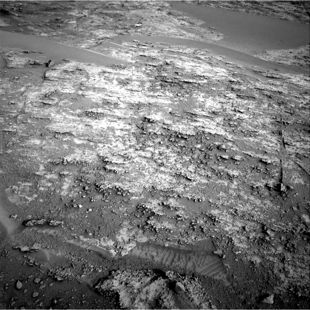 Nasa's Mars rover Curiosity acquired this image using its Right Navigation Camera on Sol 3469, at drive 310, site number 95
