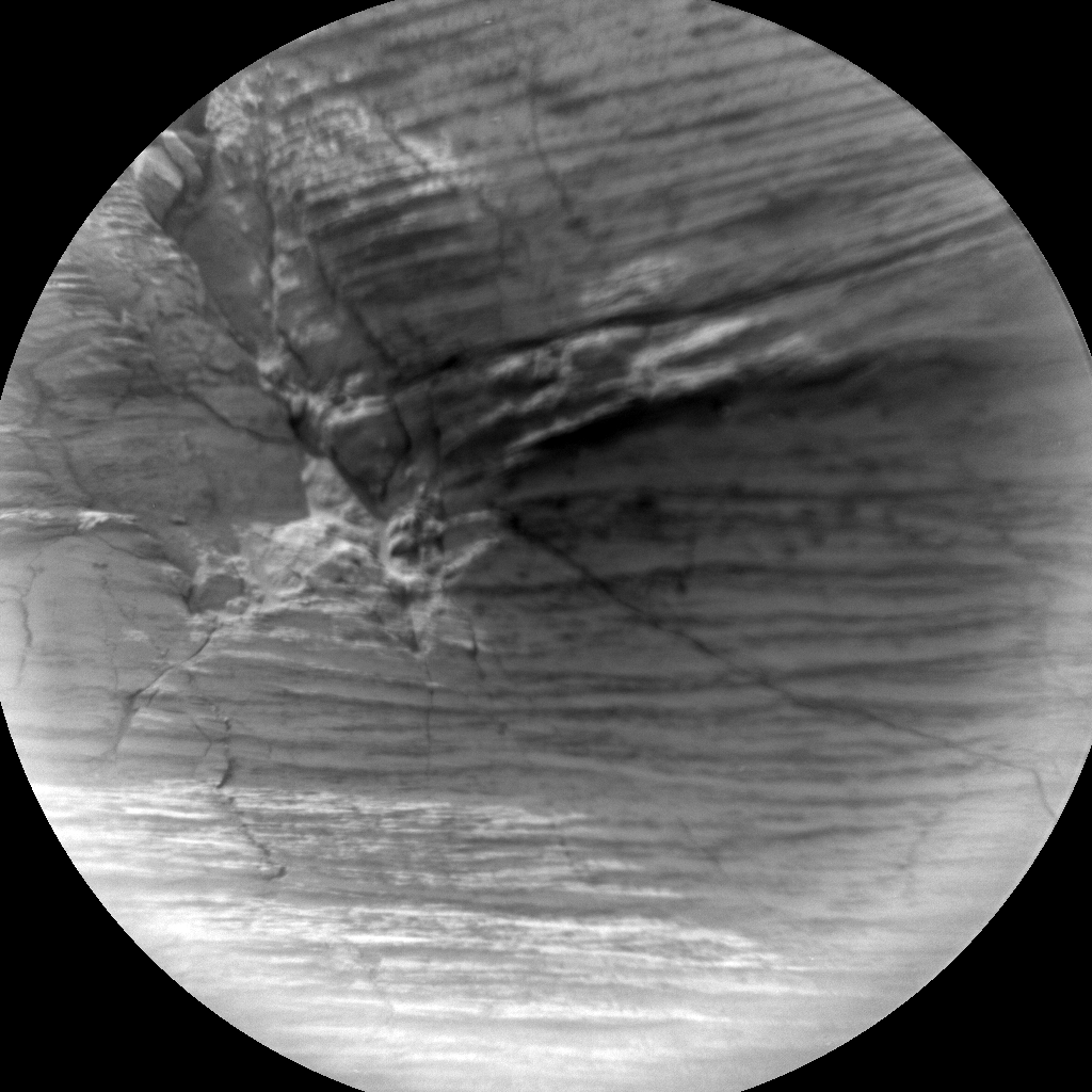 Nasa's Mars rover Curiosity acquired this image using its Chemistry & Camera (ChemCam) on Sol 3469, at drive 0, site number 95