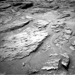 Nasa's Mars rover Curiosity acquired this image using its Left Navigation Camera on Sol 3472, at drive 394, site number 95