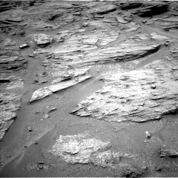 Nasa's Mars rover Curiosity acquired this image using its Left Navigation Camera on Sol 3472, at drive 406, site number 95