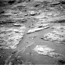 Nasa's Mars rover Curiosity acquired this image using its Left Navigation Camera on Sol 3472, at drive 412, site number 95
