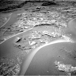 Nasa's Mars rover Curiosity acquired this image using its Left Navigation Camera on Sol 3472, at drive 472, site number 95