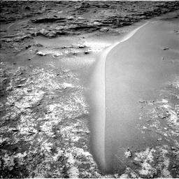 Nasa's Mars rover Curiosity acquired this image using its Left Navigation Camera on Sol 3472, at drive 514, site number 95