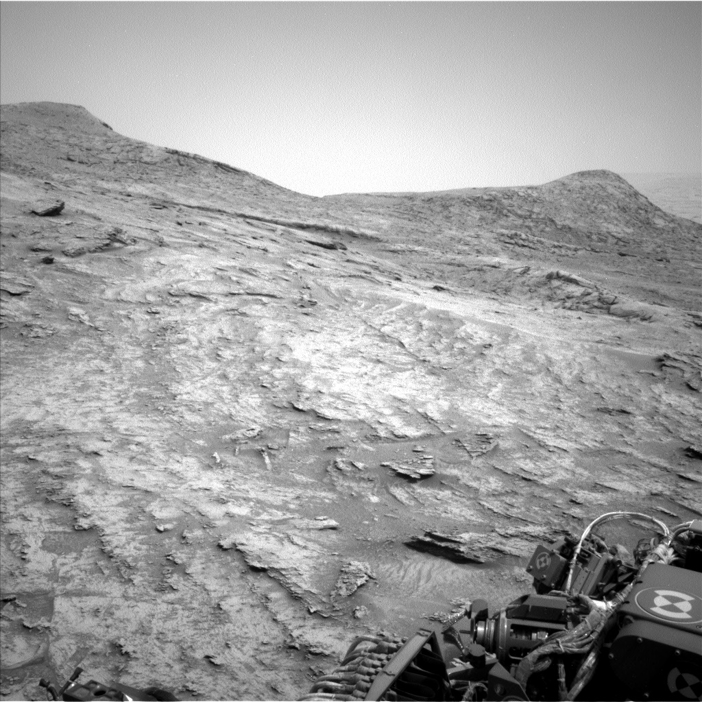 Nasa's Mars rover Curiosity acquired this image using its Left Navigation Camera on Sol 3472, at drive 638, site number 95