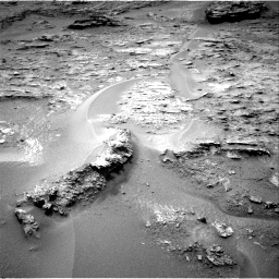 Nasa's Mars rover Curiosity acquired this image using its Right Navigation Camera on Sol 3472, at drive 460, site number 95