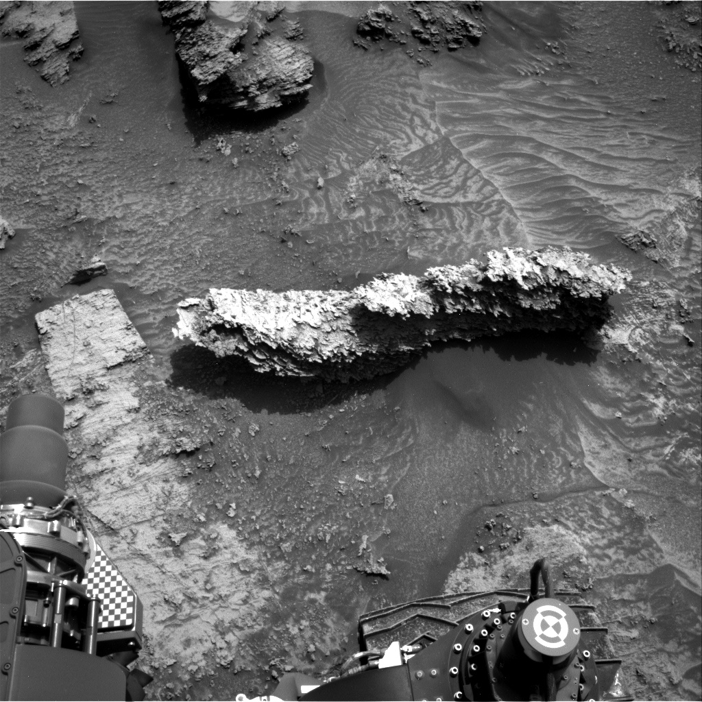 Nasa's Mars rover Curiosity acquired this image using its Right Navigation Camera on Sol 3472, at drive 638, site number 95