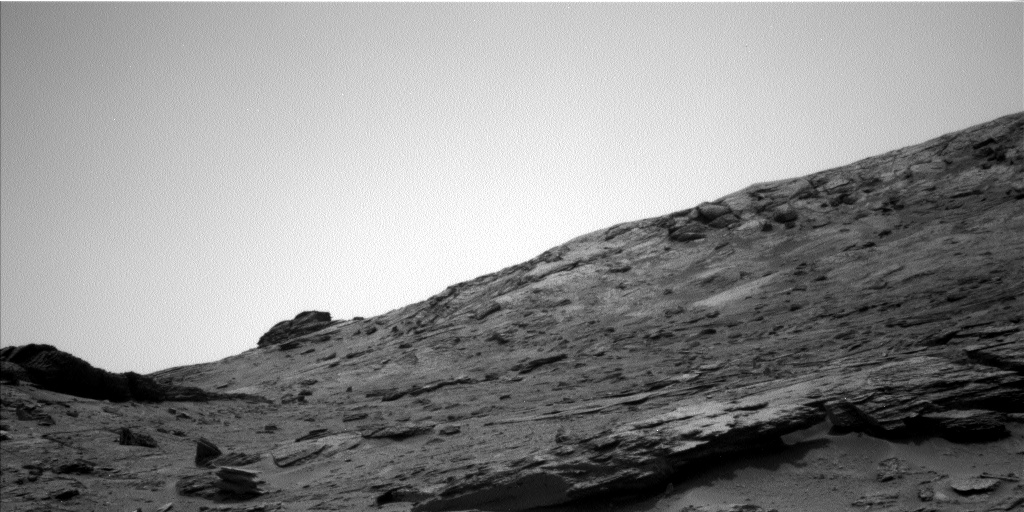 Nasa's Mars rover Curiosity acquired this image using its Left Navigation Camera on Sol 3474, at drive 732, site number 95