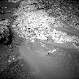 Nasa's Mars rover Curiosity acquired this image using its Right Navigation Camera on Sol 3474, at drive 698, site number 95