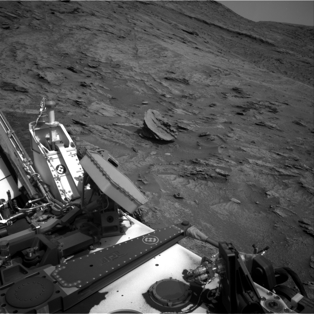 Nasa's Mars rover Curiosity acquired this image using its Right Navigation Camera on Sol 3474, at drive 732, site number 95