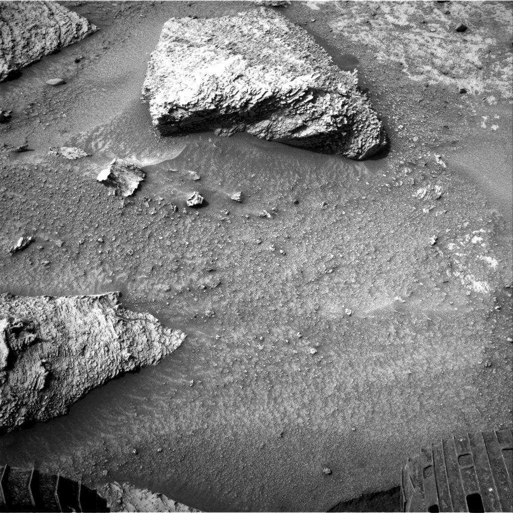 Nasa's Mars rover Curiosity acquired this image using its Right Navigation Camera on Sol 3474, at drive 732, site number 95