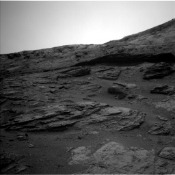 Nasa's Mars rover Curiosity acquired this image using its Left Navigation Camera on Sol 3476, at drive 786, site number 95