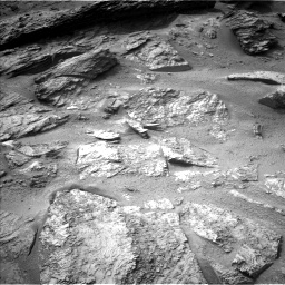 Nasa's Mars rover Curiosity acquired this image using its Left Navigation Camera on Sol 3476, at drive 858, site number 95