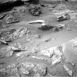 Nasa's Mars rover Curiosity acquired this image using its Left Navigation Camera on Sol 3476, at drive 870, site number 95
