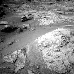 Nasa's Mars rover Curiosity acquired this image using its Left Navigation Camera on Sol 3476, at drive 876, site number 95