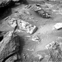 Nasa's Mars rover Curiosity acquired this image using its Left Navigation Camera on Sol 3476, at drive 918, site number 95
