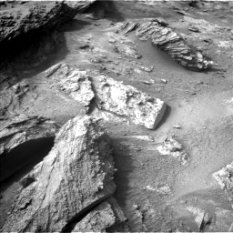 Nasa's Mars rover Curiosity acquired this image using its Left Navigation Camera on Sol 3476, at drive 924, site number 95