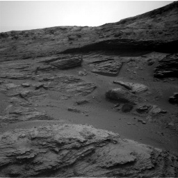 Nasa's Mars rover Curiosity acquired this image using its Right Navigation Camera on Sol 3476, at drive 822, site number 95
