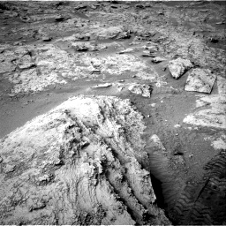 Nasa's Mars rover Curiosity acquired this image using its Right Navigation Camera on Sol 3476, at drive 882, site number 95