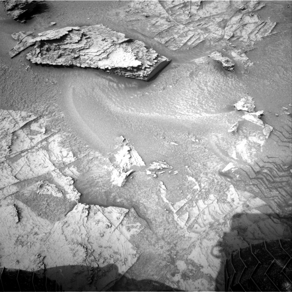 Nasa's Mars rover Curiosity acquired this image using its Right Navigation Camera on Sol 3482, at drive 1408, site number 95