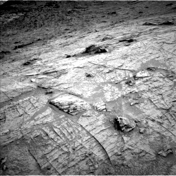 Nasa's Mars rover Curiosity acquired this image using its Left Navigation Camera on Sol 3483, at drive 1432, site number 95