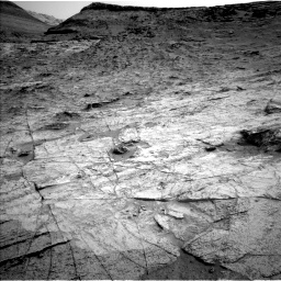 Nasa's Mars rover Curiosity acquired this image using its Left Navigation Camera on Sol 3483, at drive 1450, site number 95