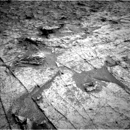 Nasa's Mars rover Curiosity acquired this image using its Left Navigation Camera on Sol 3483, at drive 1510, site number 95