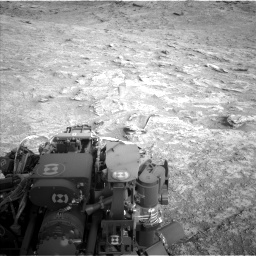 Nasa's Mars rover Curiosity acquired this image using its Left Navigation Camera on Sol 3483, at drive 1564, site number 95