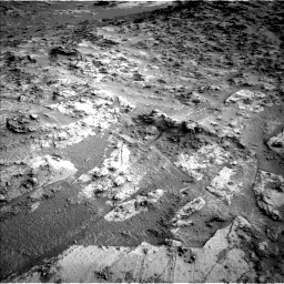 Nasa's Mars rover Curiosity acquired this image using its Left Navigation Camera on Sol 3483, at drive 1618, site number 95