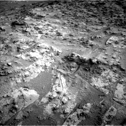 Nasa's Mars rover Curiosity acquired this image using its Left Navigation Camera on Sol 3483, at drive 1624, site number 95