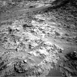Nasa's Mars rover Curiosity acquired this image using its Left Navigation Camera on Sol 3483, at drive 1630, site number 95