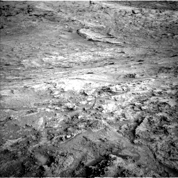 Nasa's Mars rover Curiosity acquired this image using its Left Navigation Camera on Sol 3483, at drive 1636, site number 95