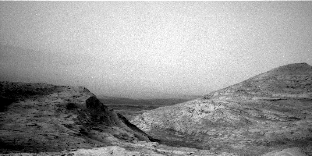 Nasa's Mars rover Curiosity acquired this image using its Left Navigation Camera on Sol 3483, at drive 1670, site number 95