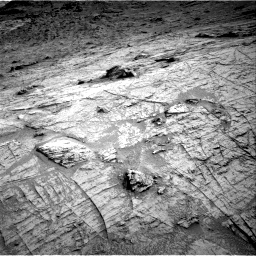 Nasa's Mars rover Curiosity acquired this image using its Right Navigation Camera on Sol 3483, at drive 1432, site number 95
