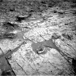 Nasa's Mars rover Curiosity acquired this image using its Right Navigation Camera on Sol 3483, at drive 1510, site number 95