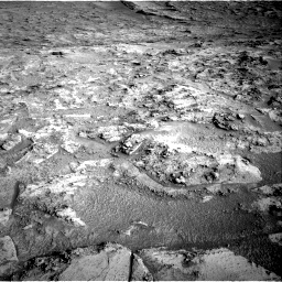 Nasa's Mars rover Curiosity acquired this image using its Right Navigation Camera on Sol 3483, at drive 1618, site number 95