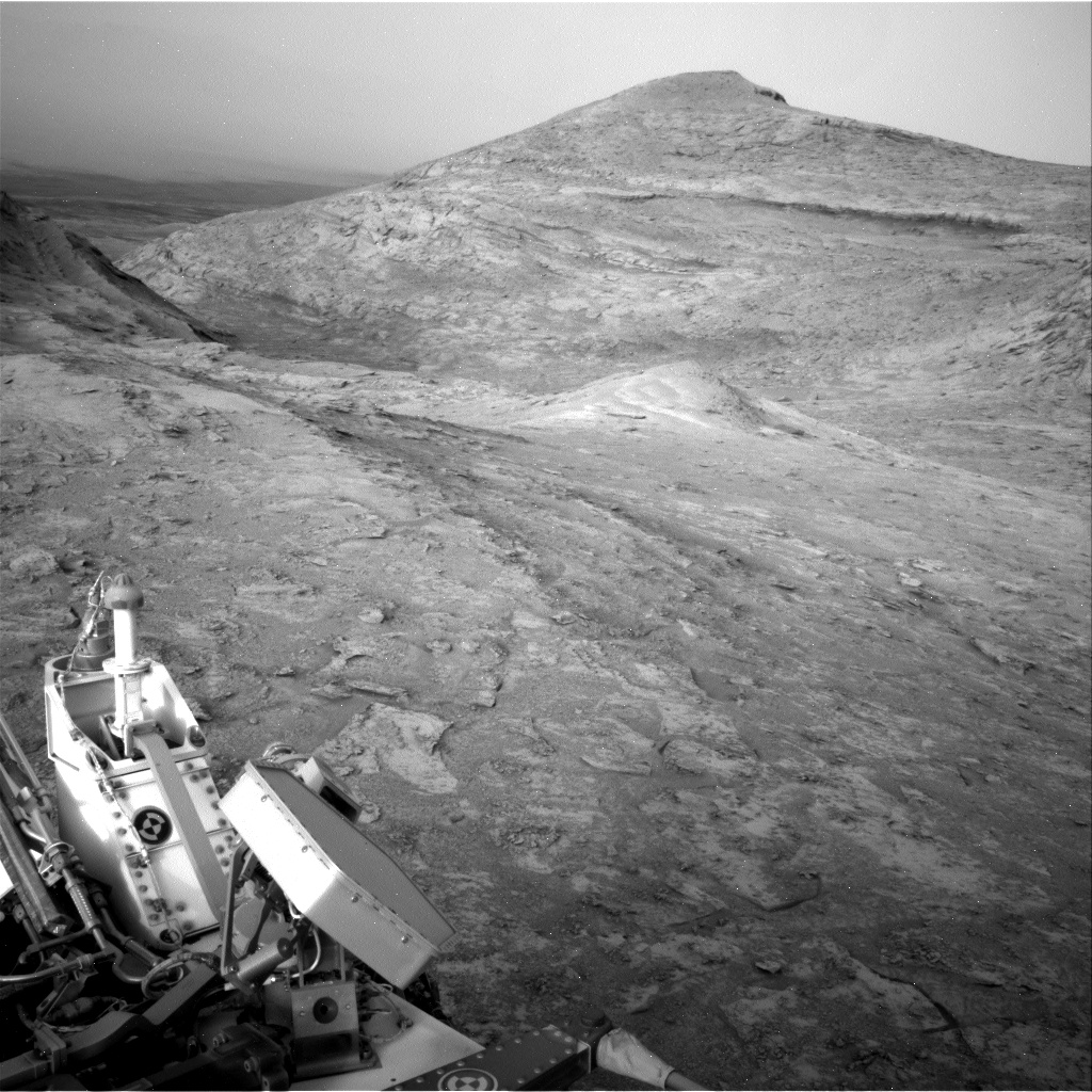 Nasa's Mars rover Curiosity acquired this image using its Right Navigation Camera on Sol 3483, at drive 1670, site number 95