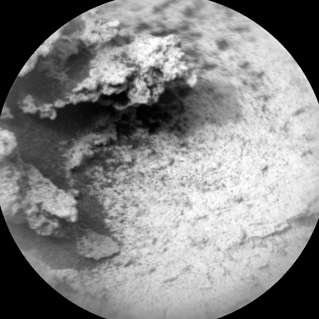 Nasa's Mars rover Curiosity acquired this image using its Chemistry & Camera (ChemCam) on Sol 3484, at drive 1670, site number 95