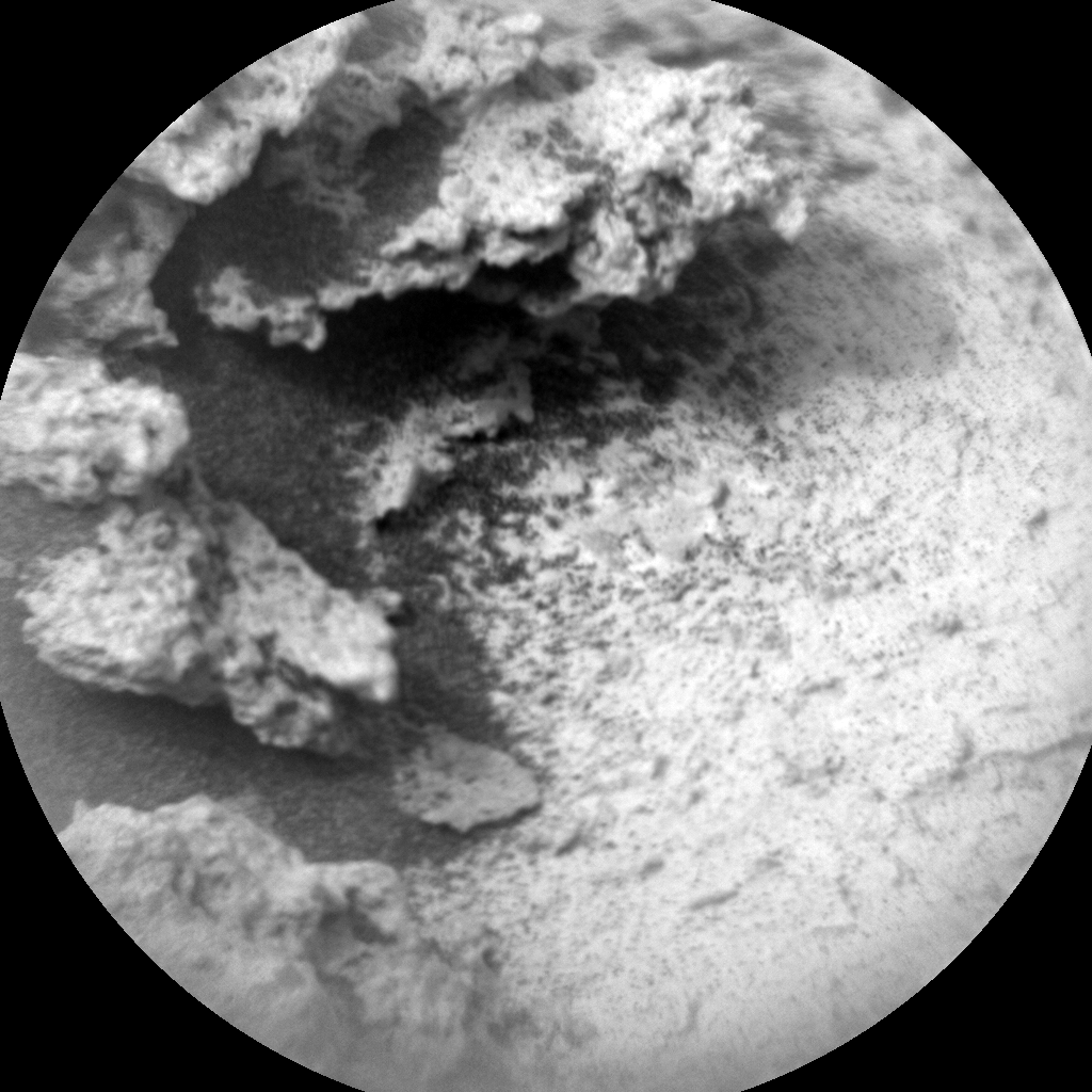 Nasa's Mars rover Curiosity acquired this image using its Chemistry & Camera (ChemCam) on Sol 3484, at drive 1670, site number 95