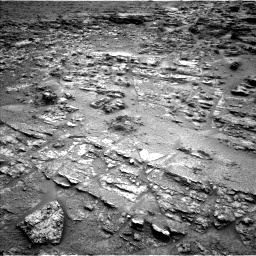 Nasa's Mars rover Curiosity acquired this image using its Left Navigation Camera on Sol 3485, at drive 1808, site number 95