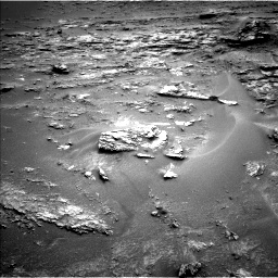 Nasa's Mars rover Curiosity acquired this image using its Left Navigation Camera on Sol 3485, at drive 1874, site number 95