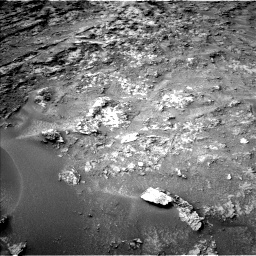 Nasa's Mars rover Curiosity acquired this image using its Left Navigation Camera on Sol 3485, at drive 1916, site number 95