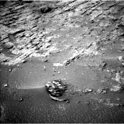Nasa's Mars rover Curiosity acquired this image using its Left Navigation Camera on Sol 3485, at drive 2012, site number 95