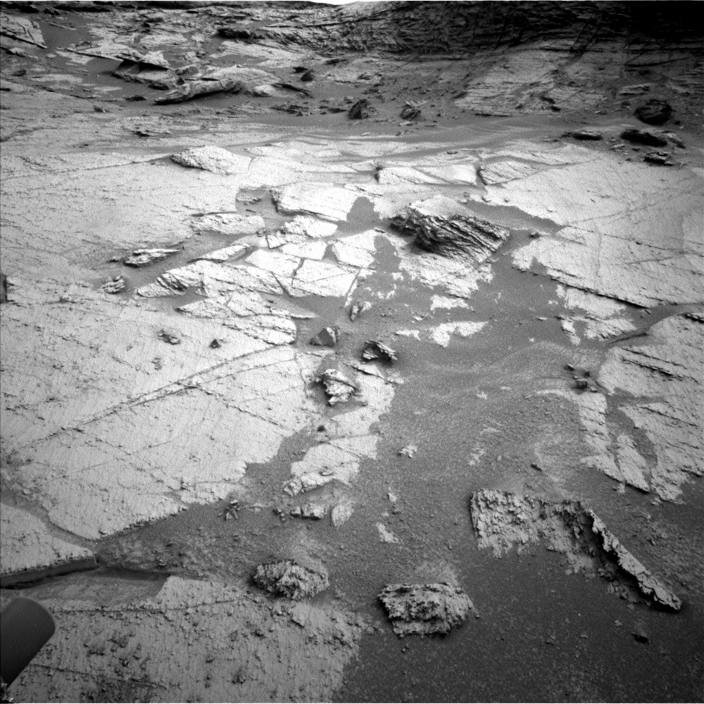 Nasa's Mars rover Curiosity acquired this image using its Left Navigation Camera on Sol 3485, at drive 2012, site number 95