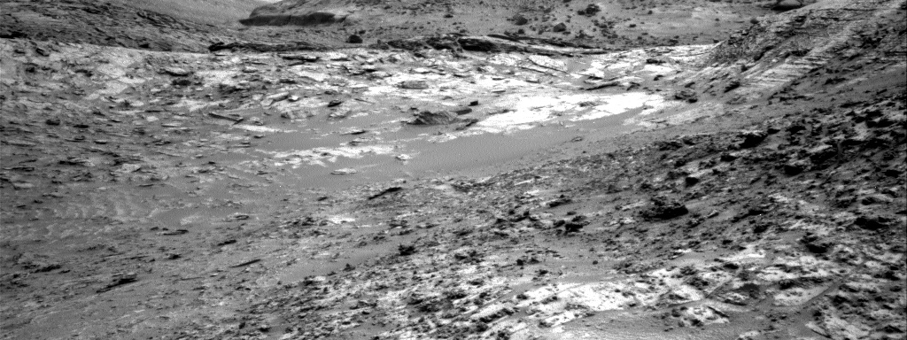 Nasa's Mars rover Curiosity acquired this image using its Right Navigation Camera on Sol 3485, at drive 1670, site number 95