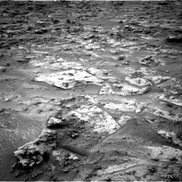 Nasa's Mars rover Curiosity acquired this image using its Right Navigation Camera on Sol 3485, at drive 1670, site number 95