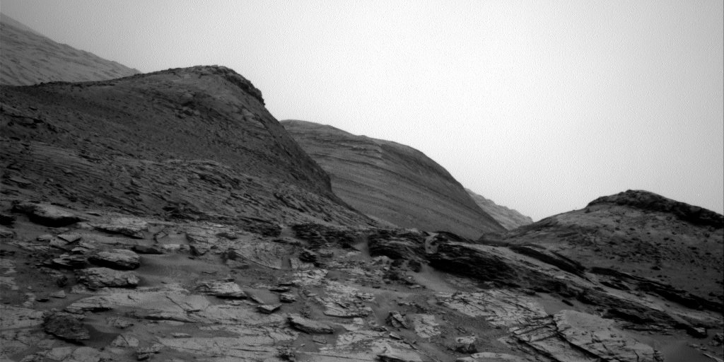 Nasa's Mars rover Curiosity acquired this image using its Right Navigation Camera on Sol 3487, at drive 2054, site number 95