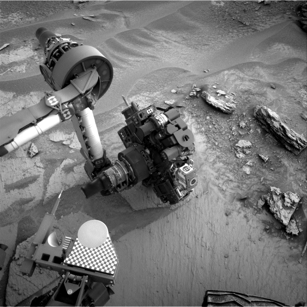 Nasa's Mars rover Curiosity acquired this image using its Right Navigation Camera on Sol 3488, at drive 2054, site number 95